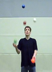 jonglieren 5-Blle